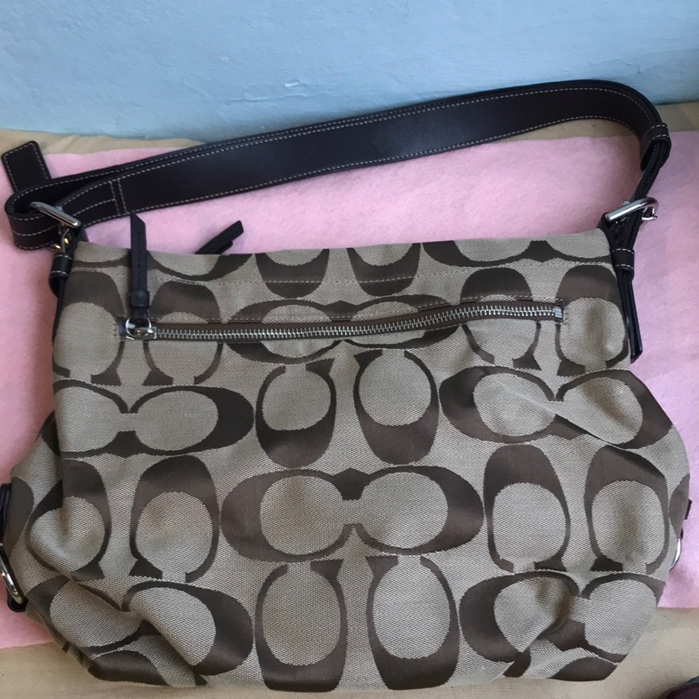 Authentic Coach Carly Shoulder Bag